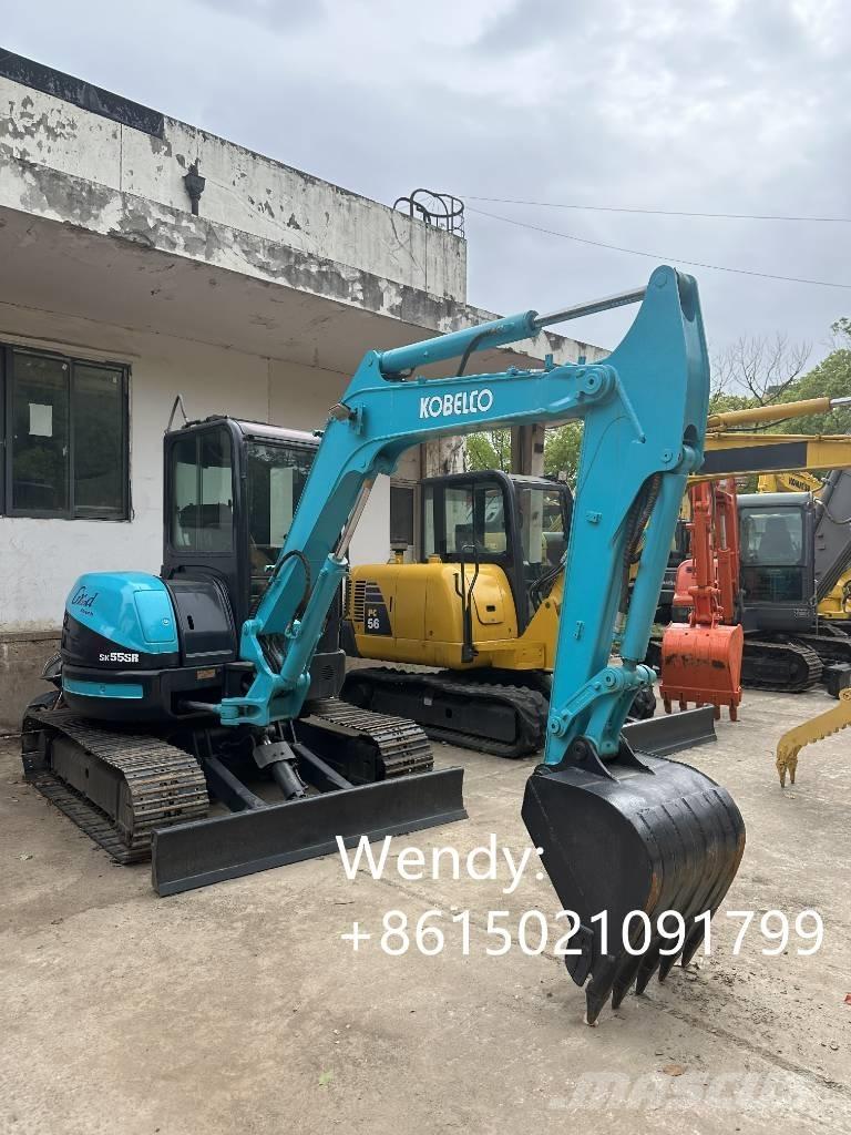Kobelco SK 55 Mini ekskavatörler, 7 tona dek