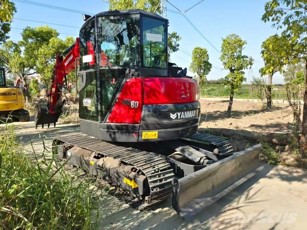 Yanmar Vio 80 Mini ekskavatörler, 7 tona dek