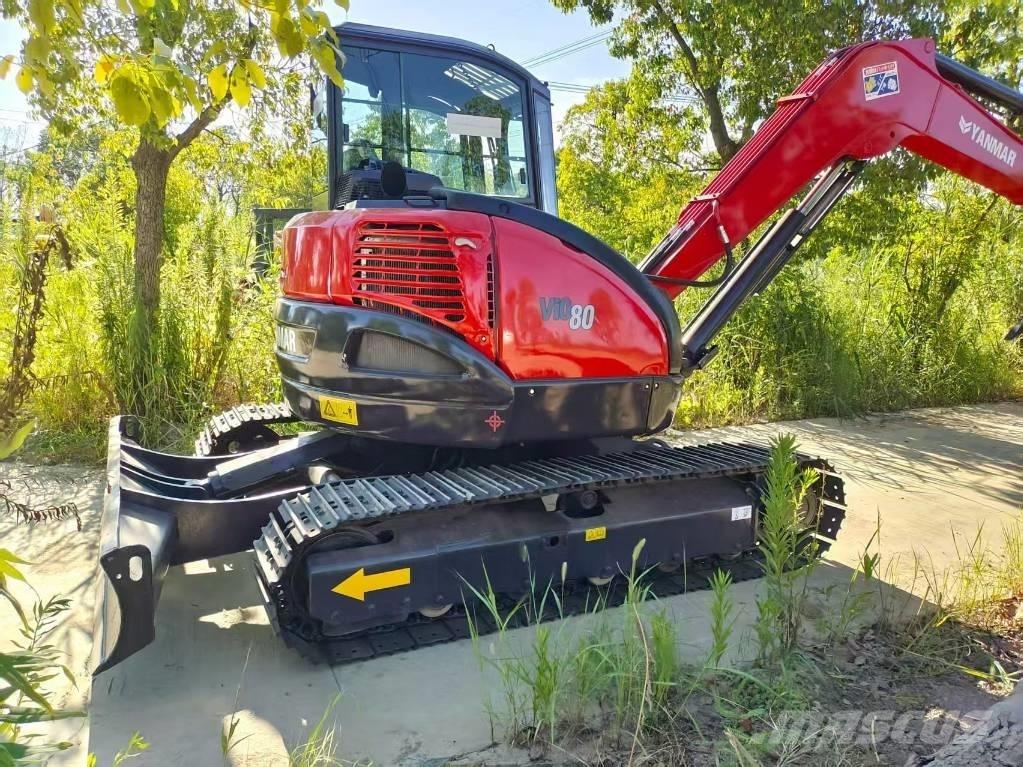 Yanmar Vio 80 Mini ekskavatörler, 7 tona dek