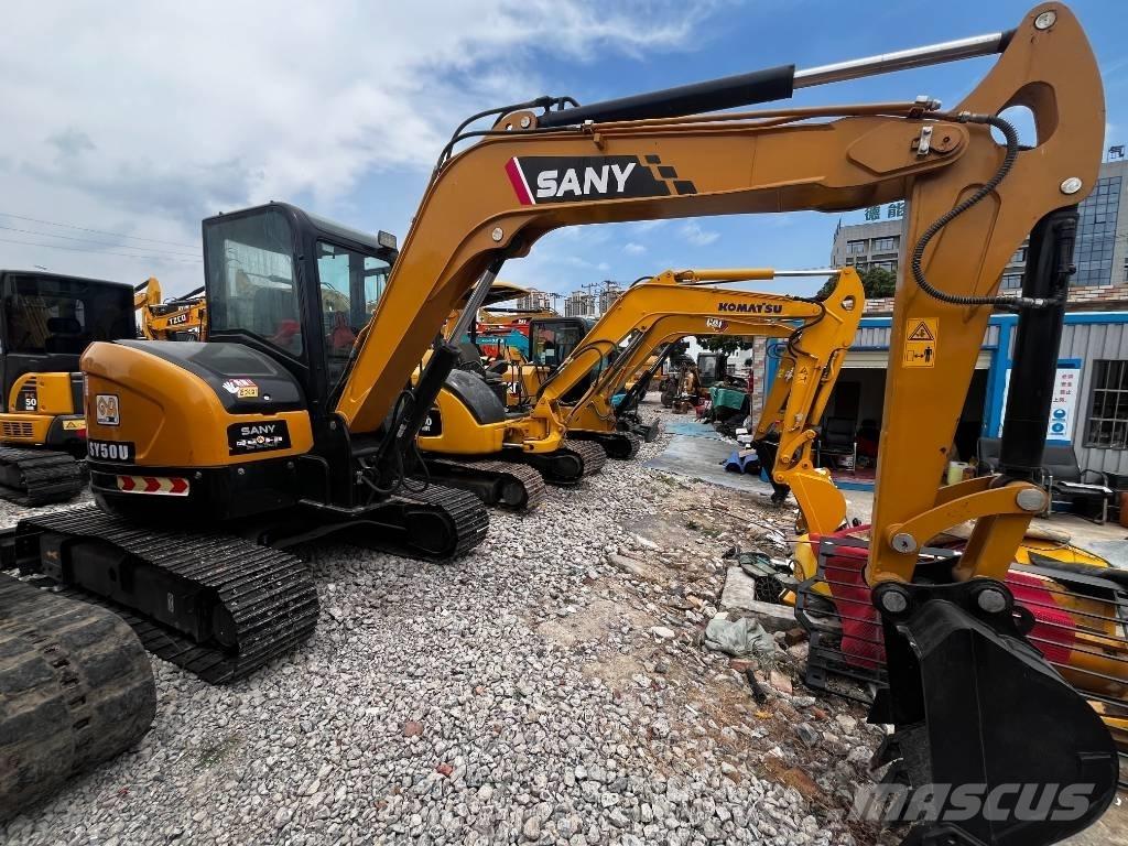 Sany SY 50 U Mini ekskavatörler, 7 tona dek