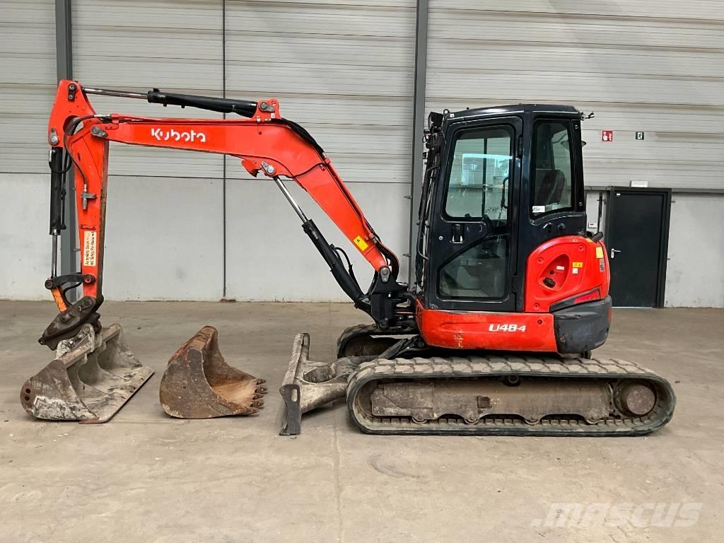 Kubota U 48-4 Mini ekskavatörler, 7 tona dek