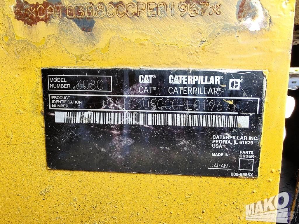 CAT 308 C Midi ekskavatörler 7 - 12 t