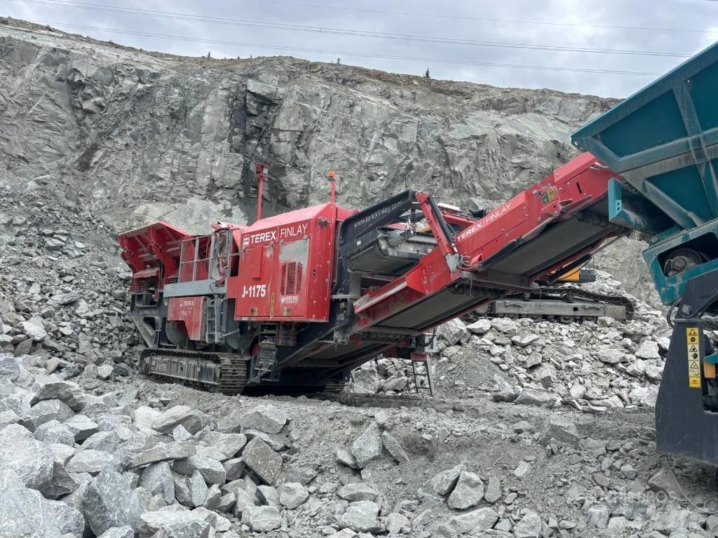Terex Finlay J1175 Gezer kırıcılar