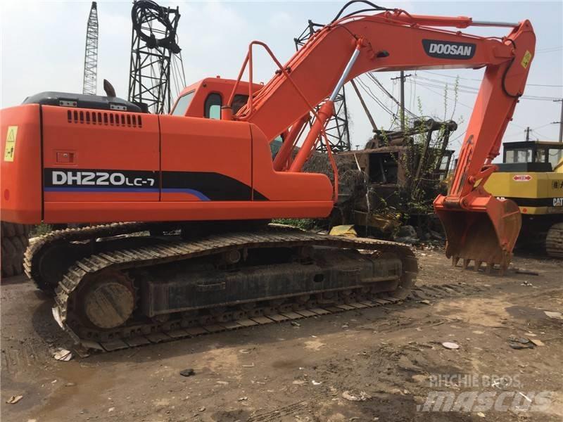 Doosan dh220lc-7 Paletli ekskavatörler