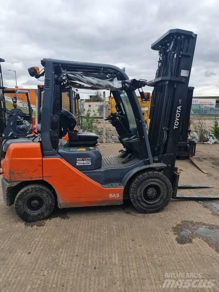 Toyota 02-8 FGF 25 LPG'li forkliftler