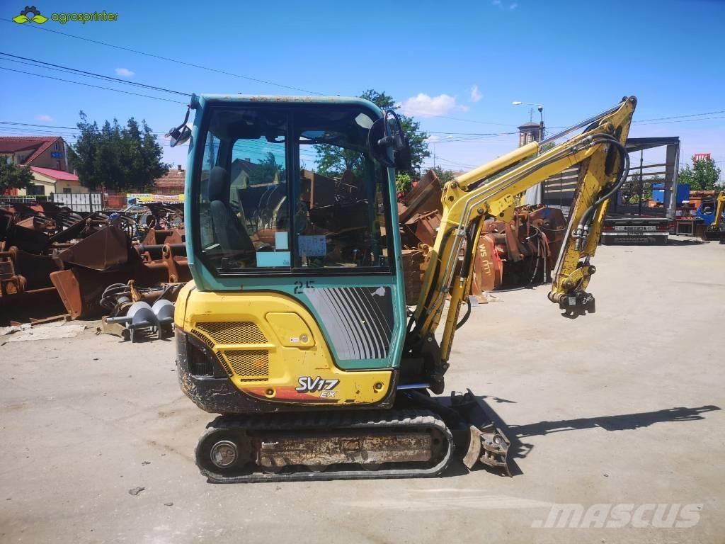 Yanmar SV 17 EX Mini ekskavatörler, 7 tona dek