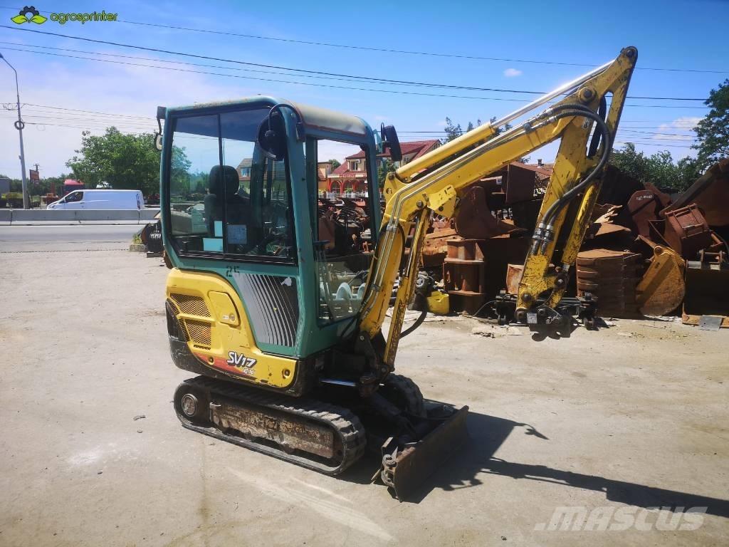 Yanmar SV 17 EX Mini ekskavatörler, 7 tona dek
