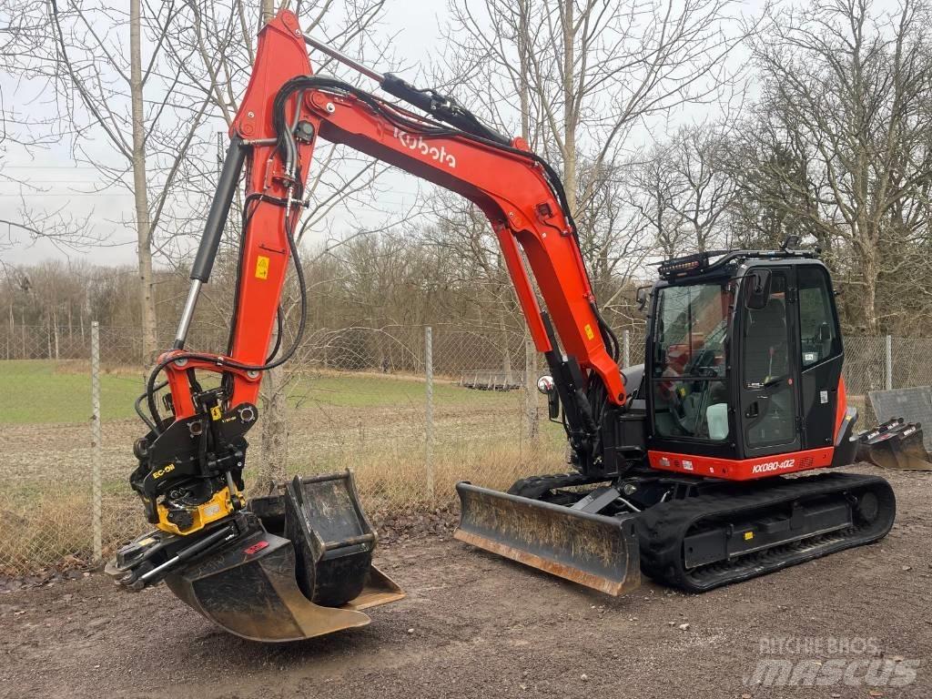 Kubota KX 080-4 Midi ekskavatörler 7 - 12 t
