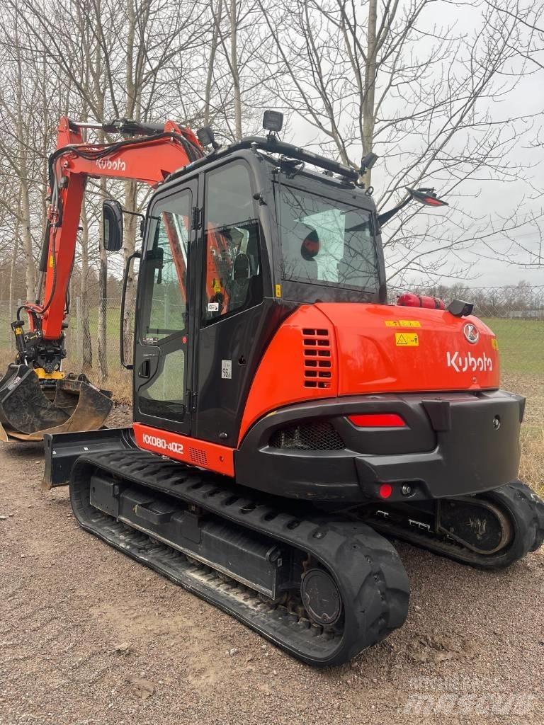 Kubota KX 080-4 Midi ekskavatörler 7 - 12 t