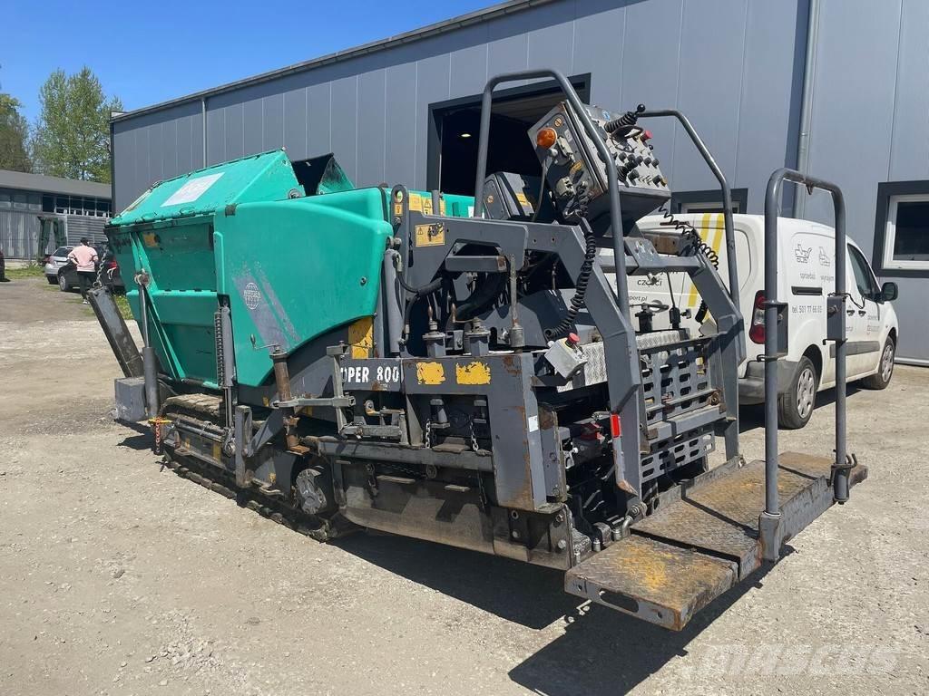 Vögele Super 800 Asfalt sericiler