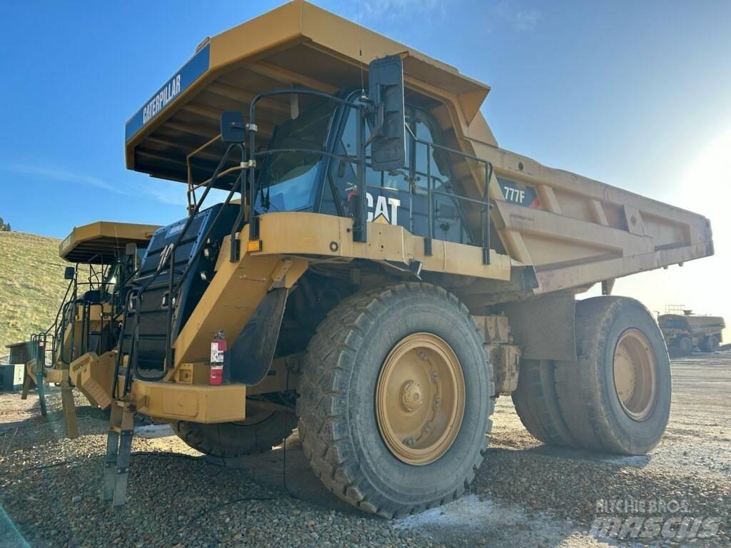 CAT 777F Belden kirma kaya kamyonu