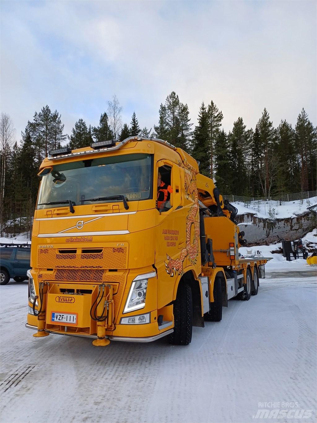 Volvo FH 540 Araç üzeri vinçler