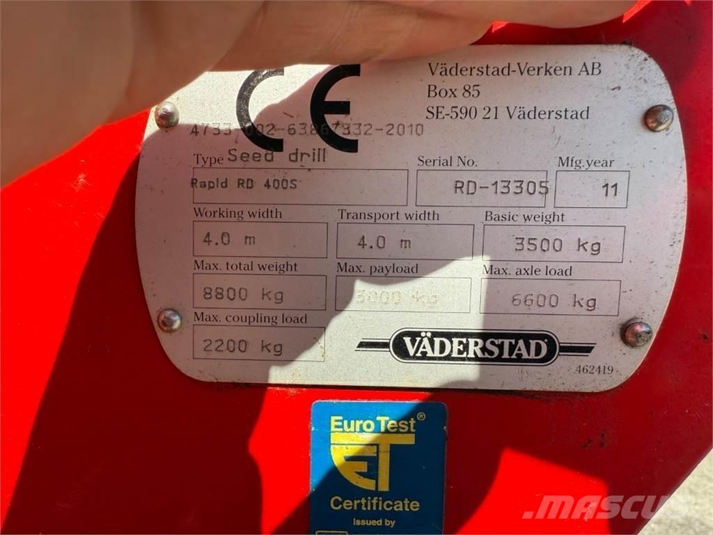 Väderstad RD400S Mibzerler