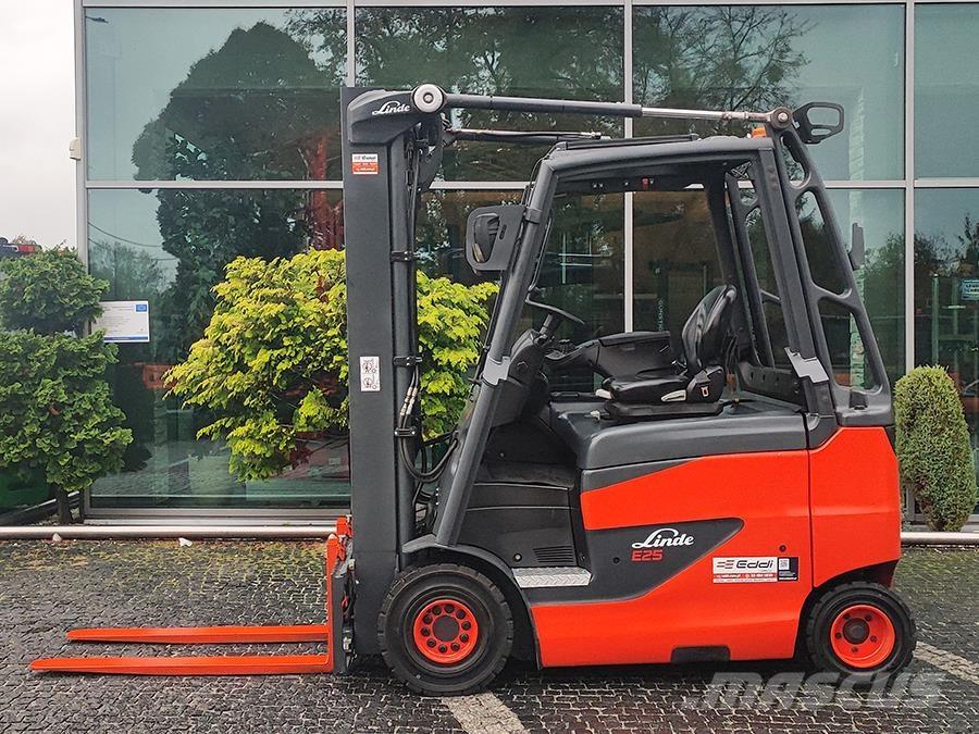 Linde E25H-01/600 Elektrikli forkliftler
