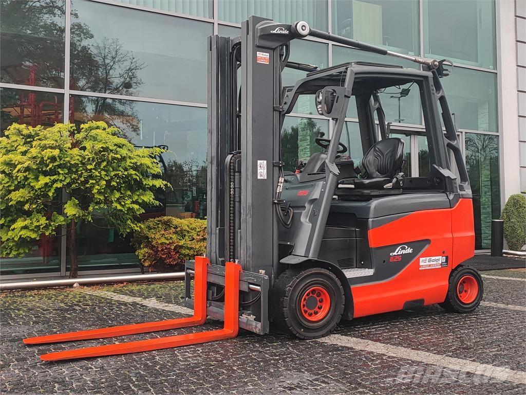 Linde E25H-01/600 Elektrikli forkliftler
