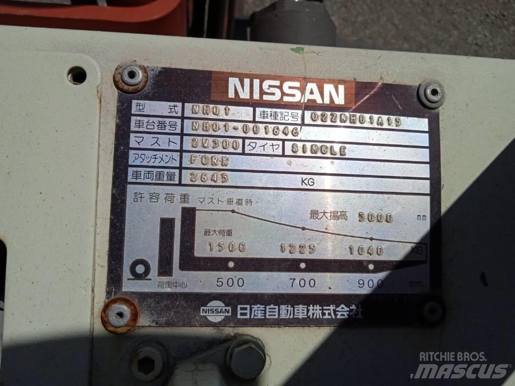 Nissan 02ZNH01A15 LPG'li forkliftler