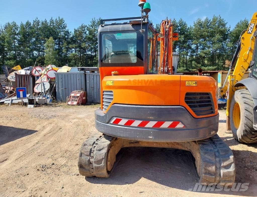Doosan DX 85 R-3 Midi ekskavatörler 7 - 12 t