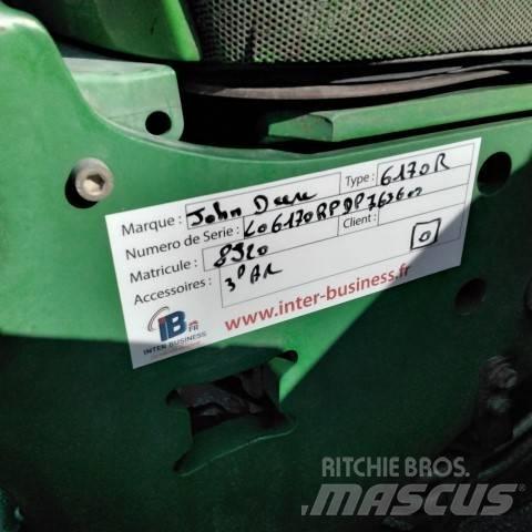 John Deere 6170 R Traktörler