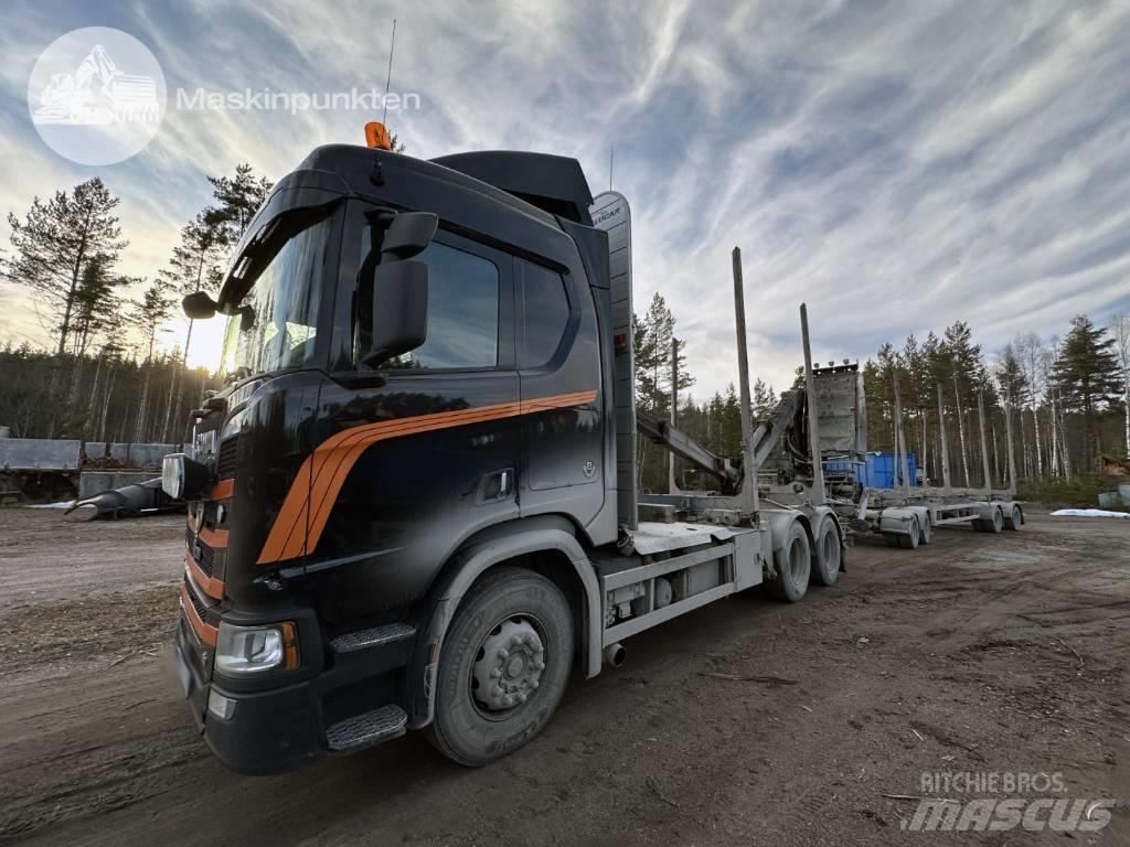 Scania R 650 Ekipage Tomruk kamyonlari