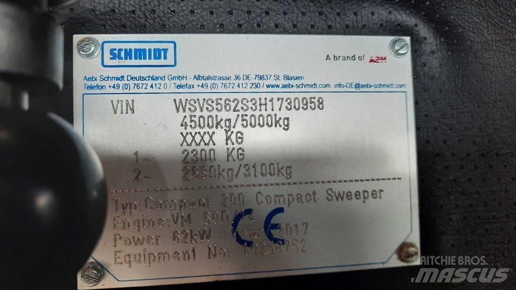 Schmidt Swingo 200 Cadde süpürücüler