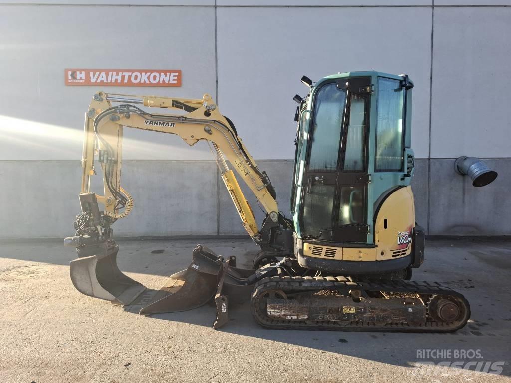 Yanmar Vio 33 U Mini ekskavatörler, 7 tona dek