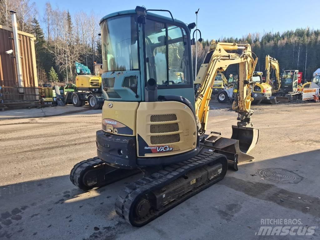 Yanmar Vio 33 U Mini ekskavatörler, 7 tona dek