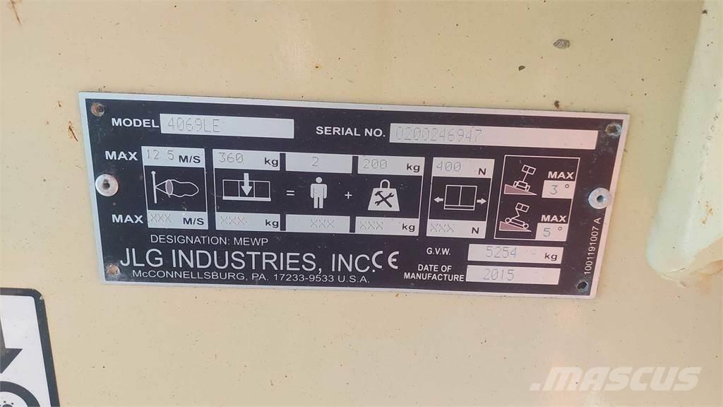 JLG 4069LE Makasli platformlar