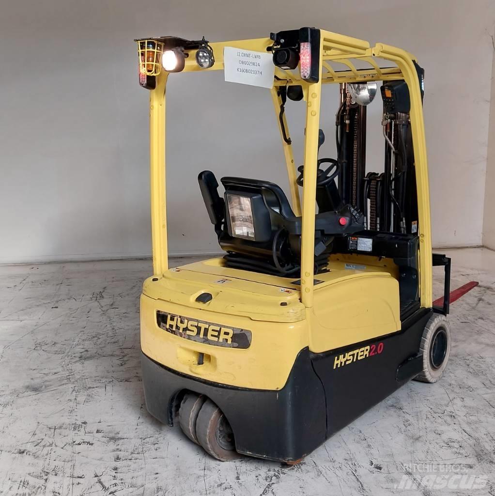 Hyster J2.0XNT Elektrikli forkliftler