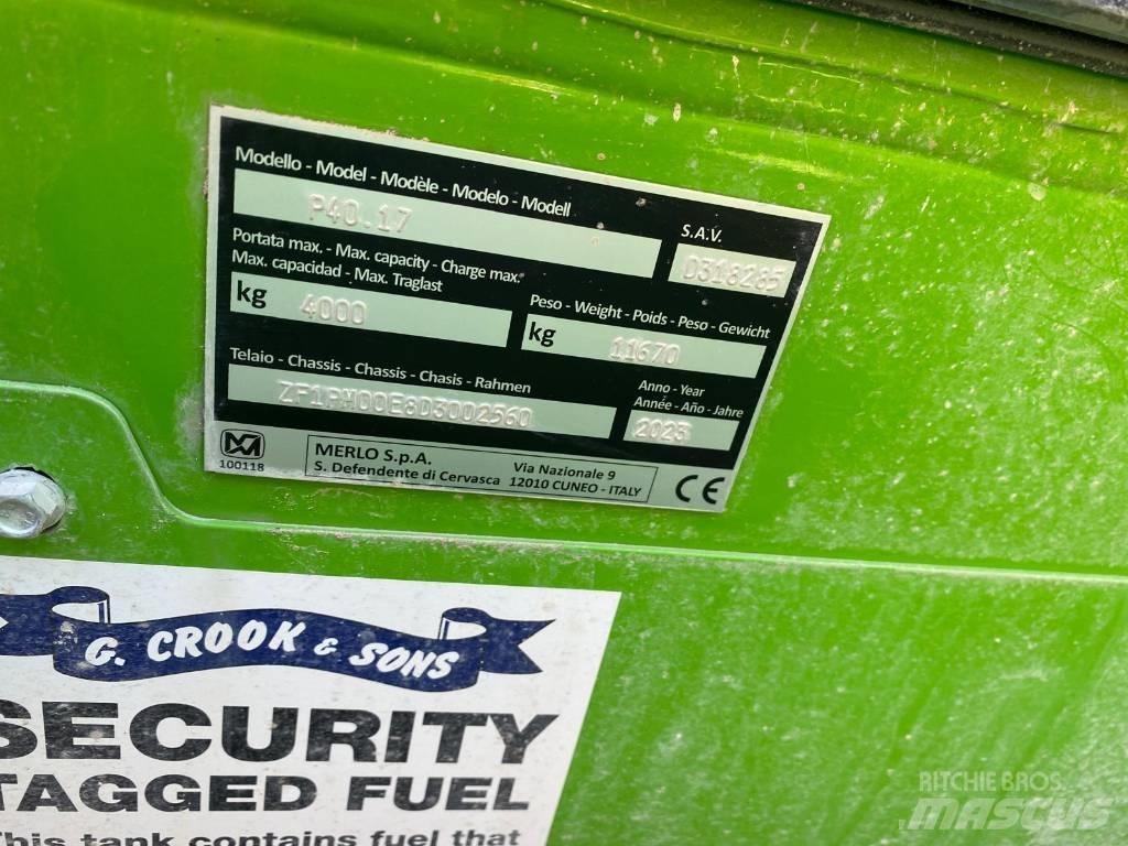 Merlo P 38.13 Teleskopik yükleyiciler