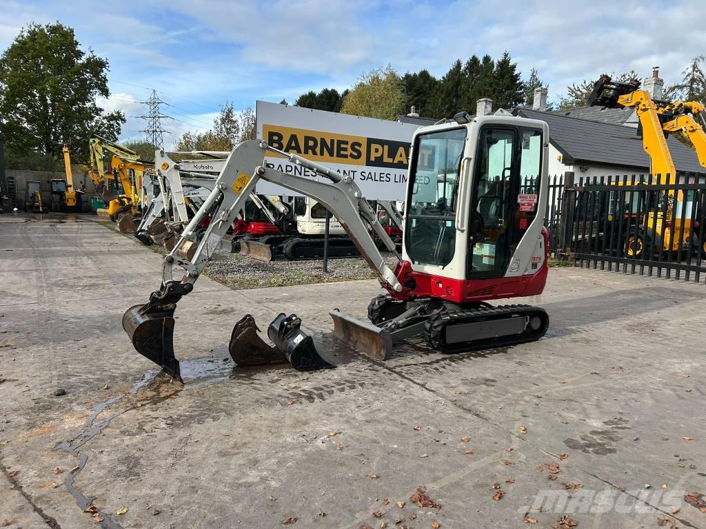 Takeuchi TB 216 Mini ekskavatörler, 7 tona dek