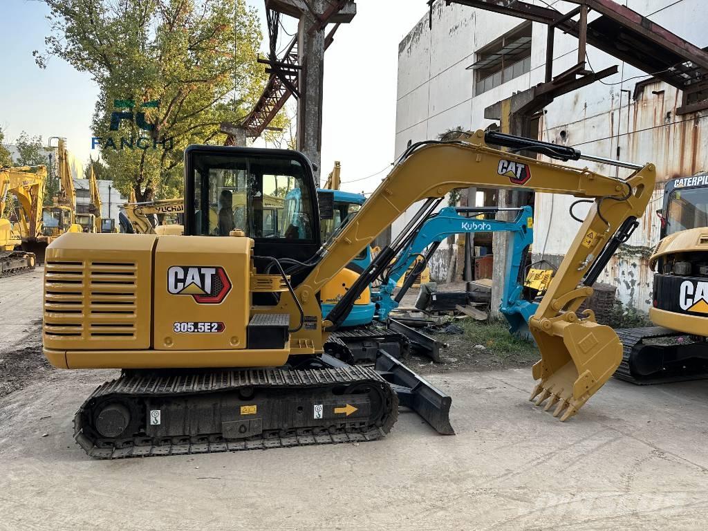 CAT 305.5 E2 Mini ekskavatörler, 7 tona dek
