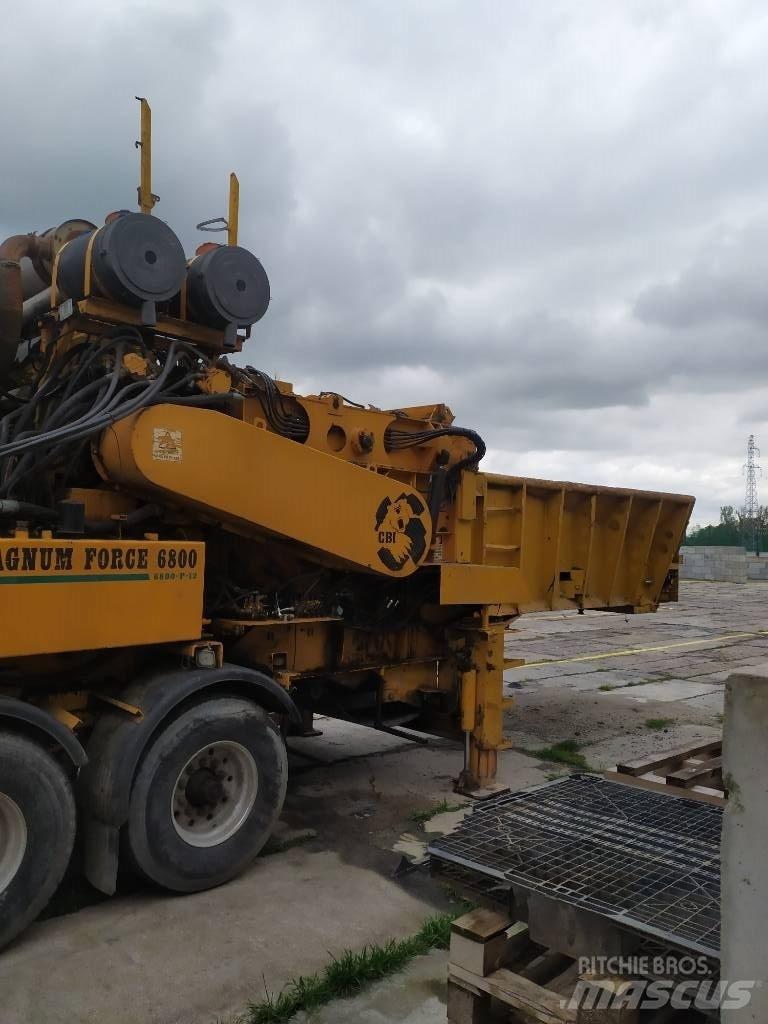 CBI 6800 T Ağaç öğütücüler