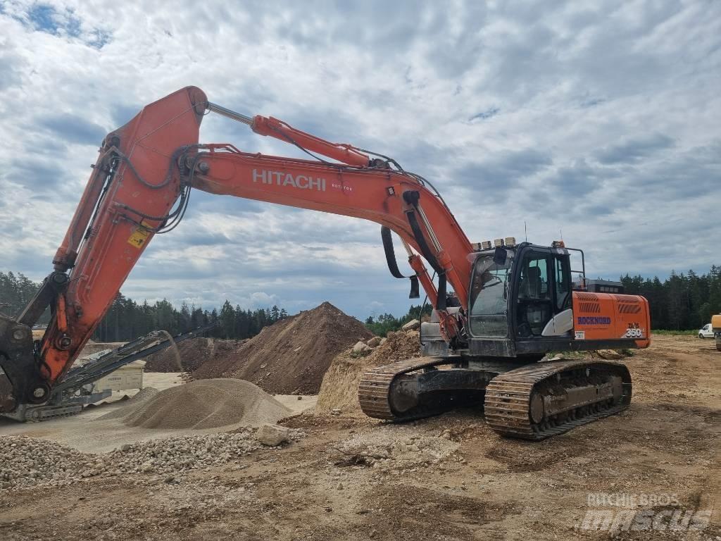 Hitachi ZX 350 LC-6 Paletli ekskavatörler