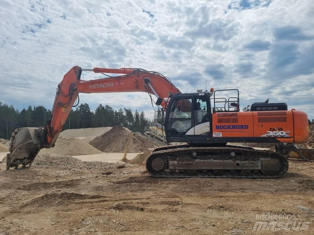 Hitachi ZX 350 LC-6 Paletli ekskavatörler
