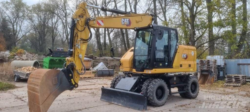 CAT M314 F Lastik tekerli ekskavatörler