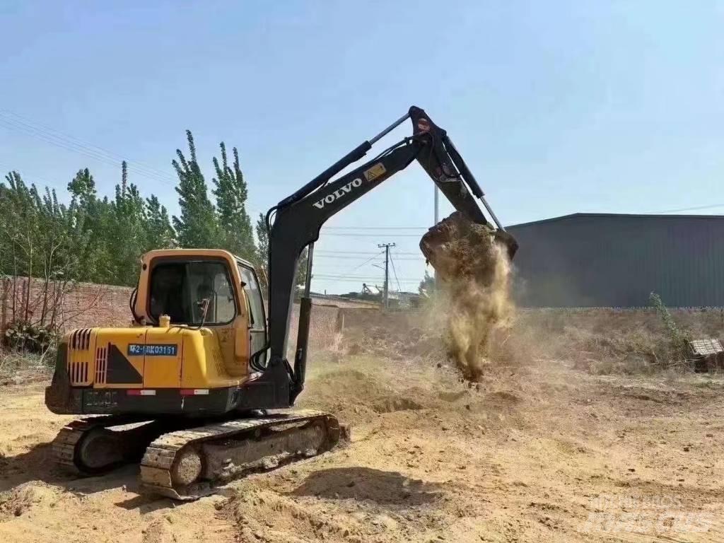 Volvo EC 55 Mini ekskavatörler, 7 tona dek