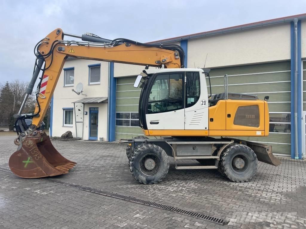 Liebherr A 918 Lastik tekerli ekskavatörler