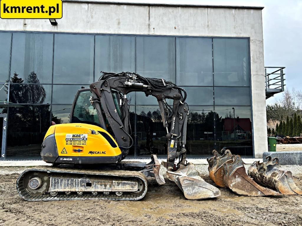Mecalac 8 M CR Midi ekskavatörler 7 - 12 t
