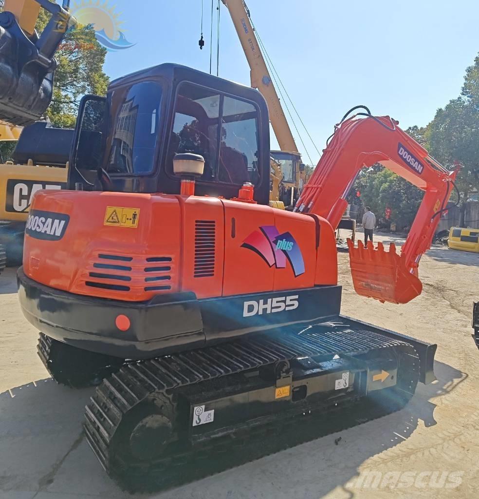 Doosan DH 55 Mini ekskavatörler, 7 tona dek