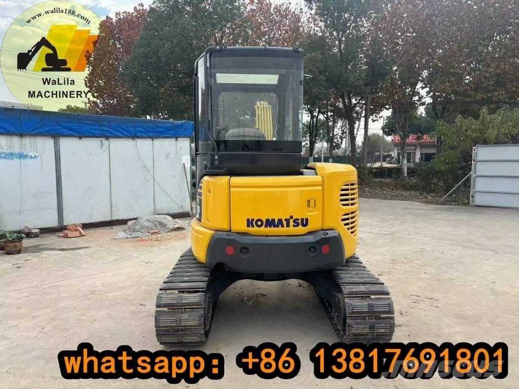 Komatsu PC 50 MR Mini ekskavatörler, 7 tona dek