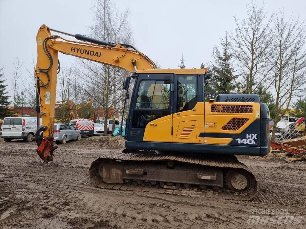 Hyundai HX 140 L Paletli ekskavatörler
