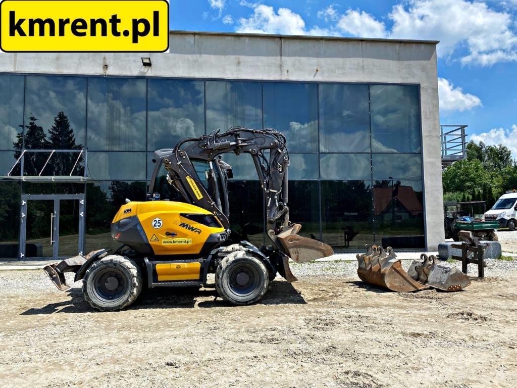 Mecalac 9 MWR. Lastik tekerli ekskavatörler
