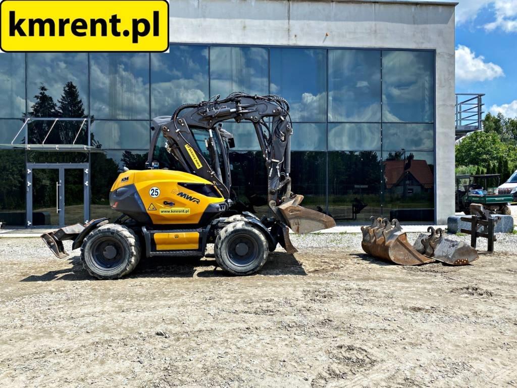 Mecalac 9 MWR. Lastik tekerli ekskavatörler