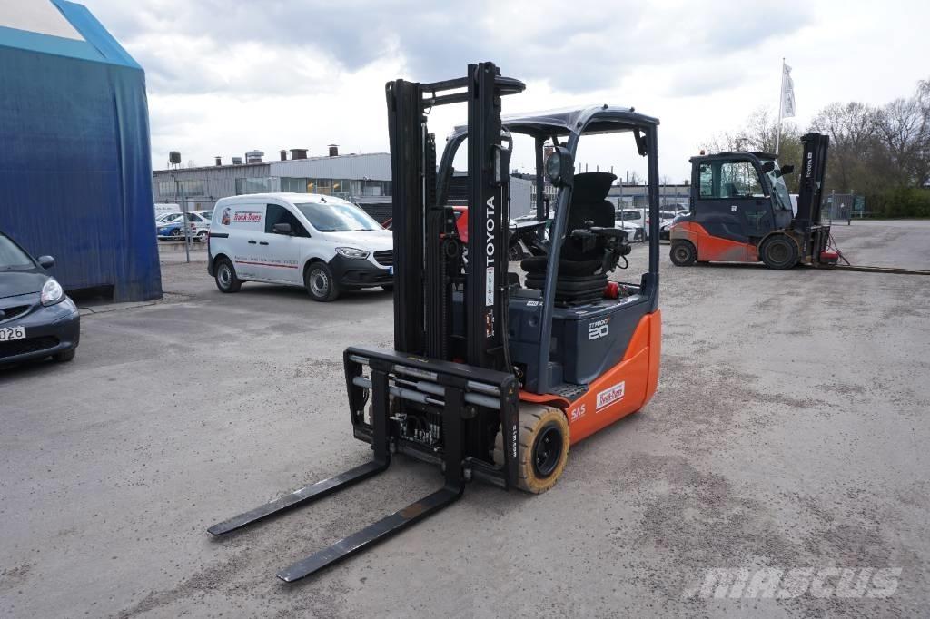 Toyota 8FBE20T Elektrikli forkliftler