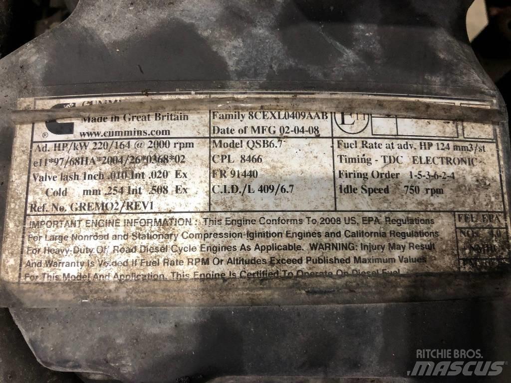  Qummins QSB6,7 Motorlar