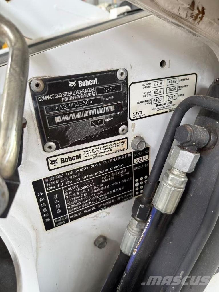 Bobcat S 770 Skid steer loderler