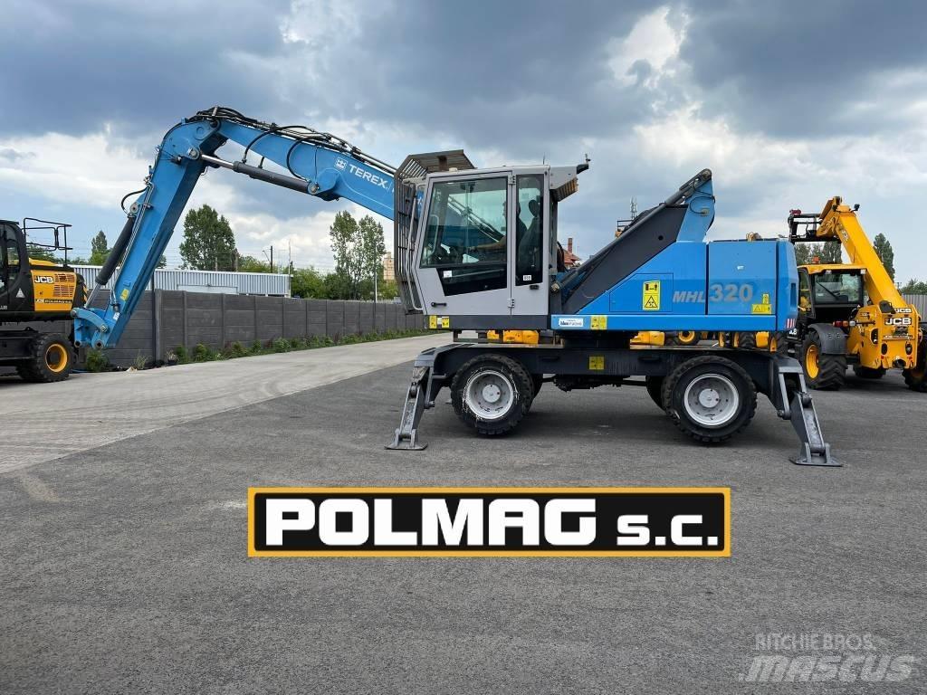Terex FUCHS 320 Lastik tekerli ekskavatörler