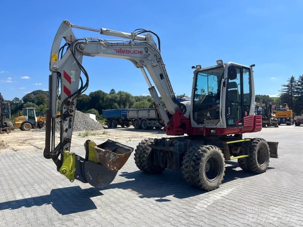 Takeuchi TB 295W Lastik tekerli ekskavatörler