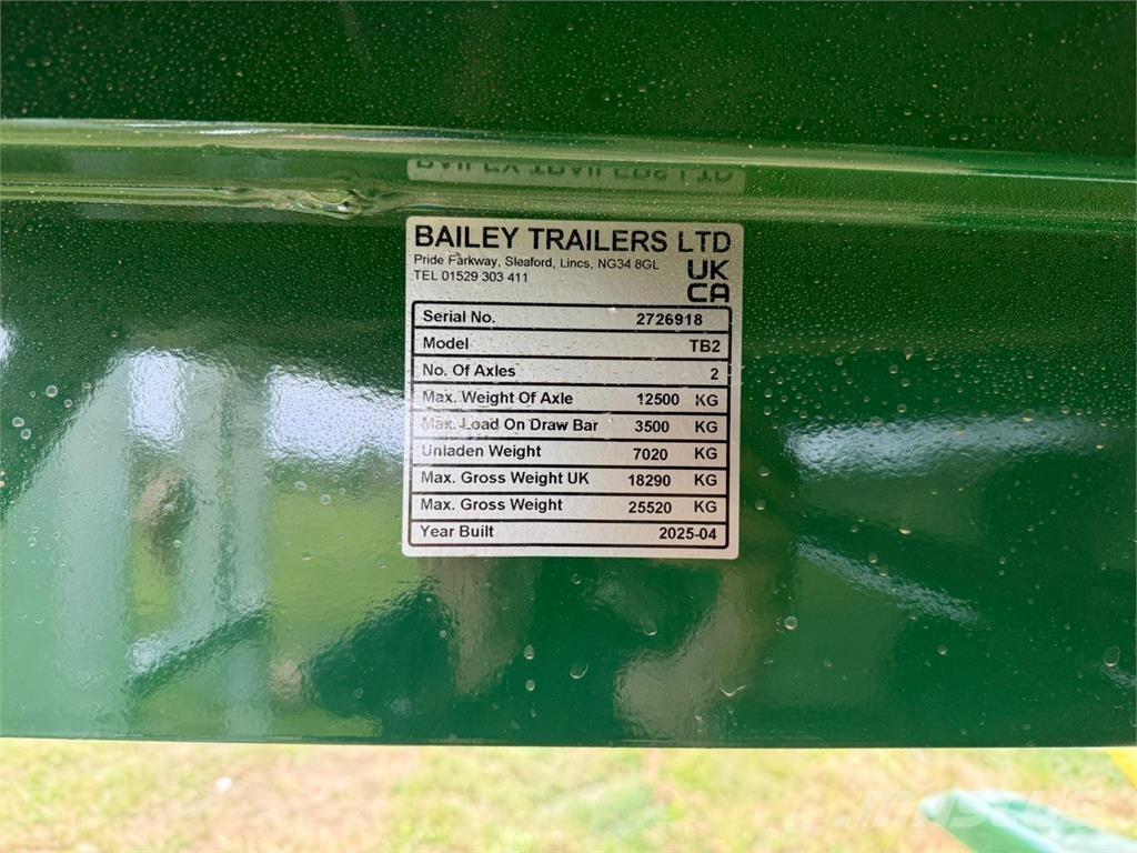 Bailey TB18 Genel amaçli römorklar
