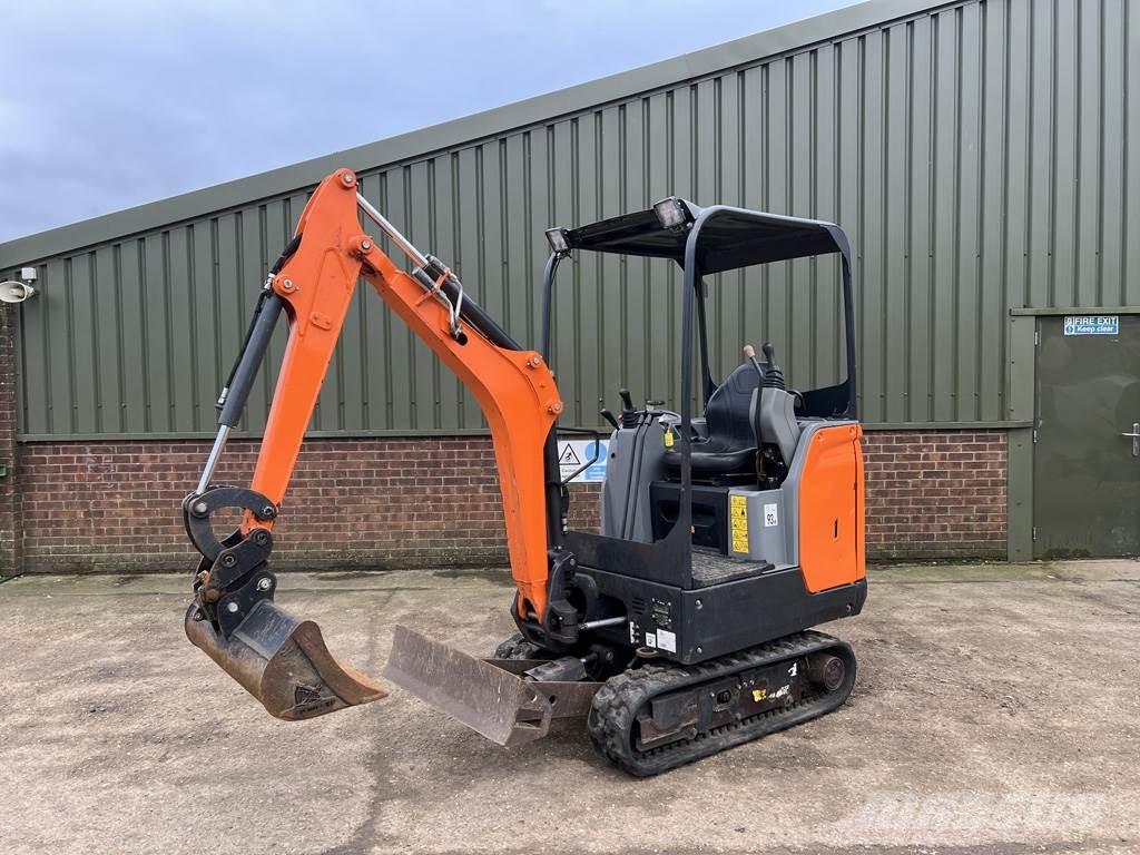 Bobcat E17 Mini ekskavatörler, 7 tona dek
